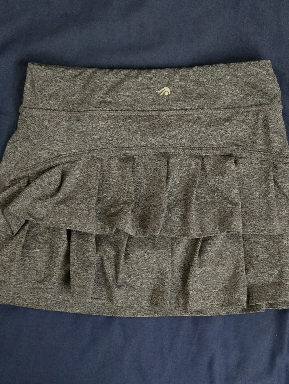 Ideology Ruffle Athletic Skort - Grey - Excellent Condition